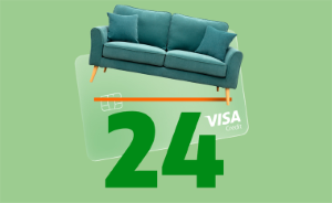 plačilna kartica z odloženim plačilom nakupi na obroke